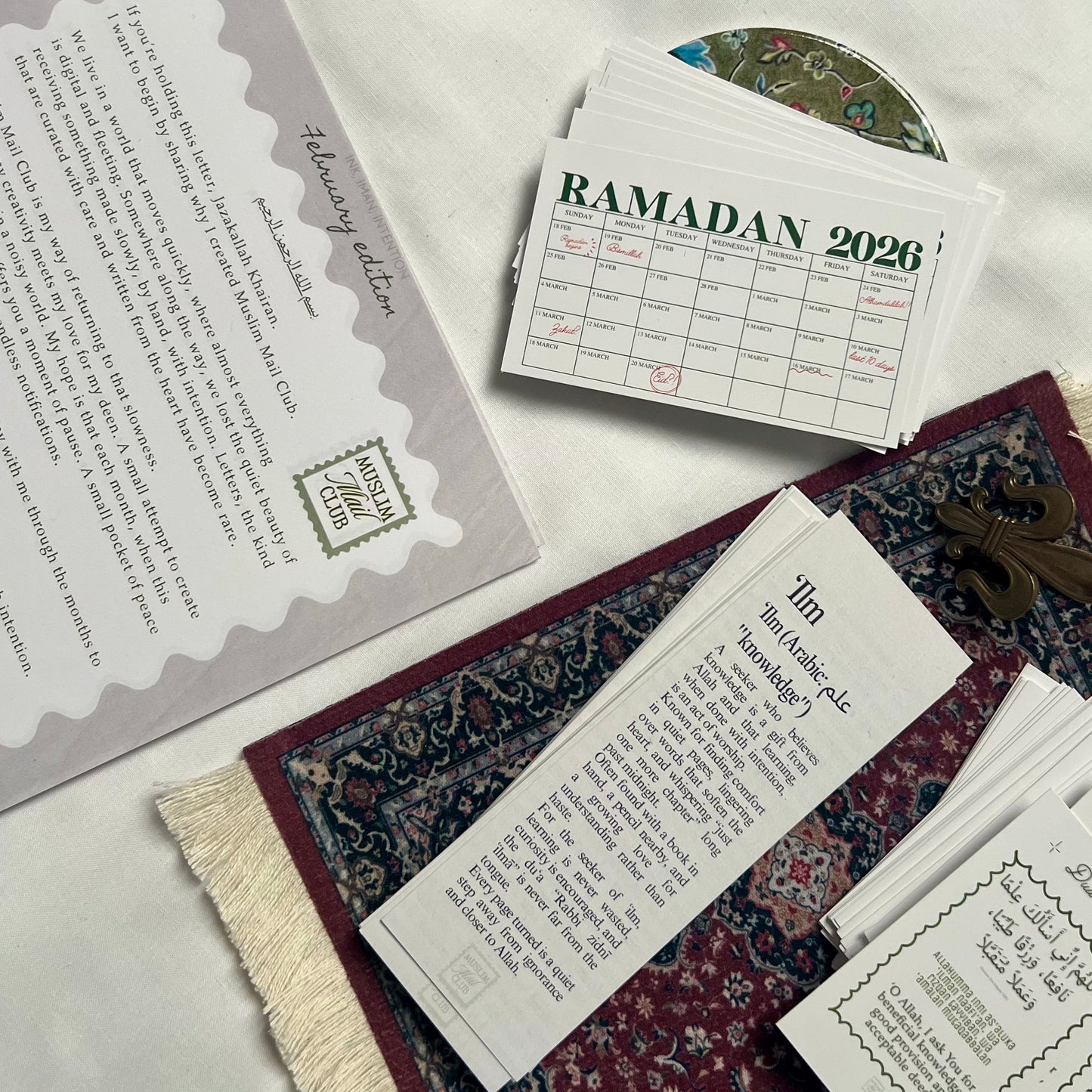 Monthly Mailclub Subscription - International